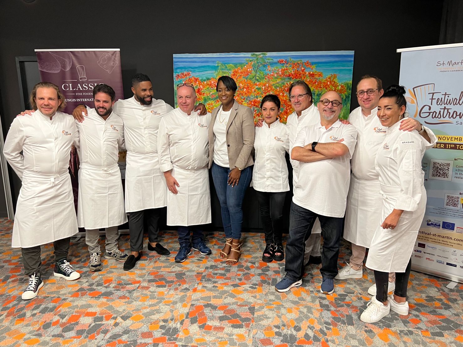 Conférence de presse Festival de la gastronomie de Saint-Martin 2022